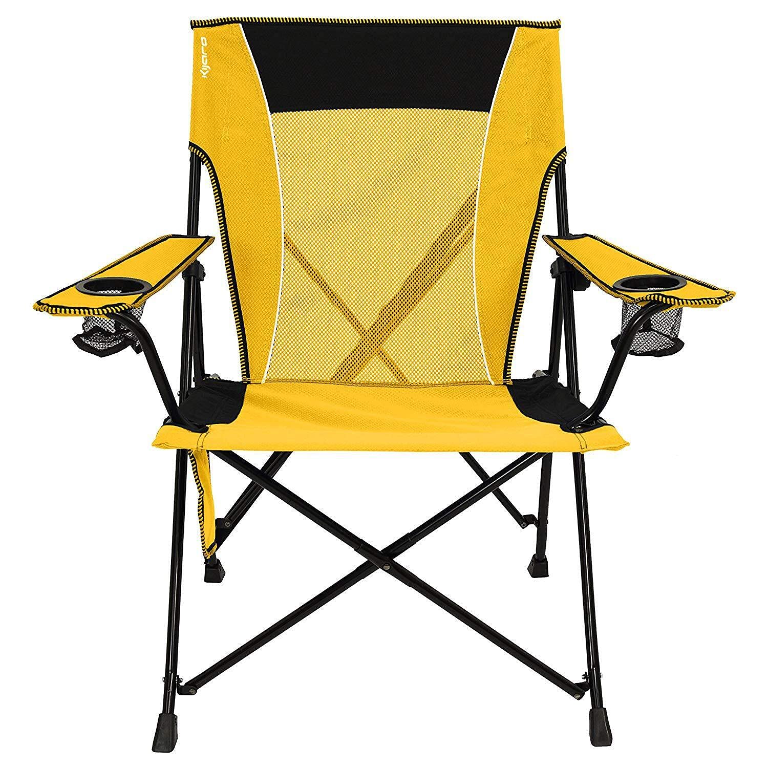 Kijaro Dual Lock Portable Camping Chairs - Enjoy the Outdoors with a Versatile Folding Chair, Sports Chair, Outdoor Chair & Lawn Chair - Dual Lock Feature Locks Position – Kawachi Purple