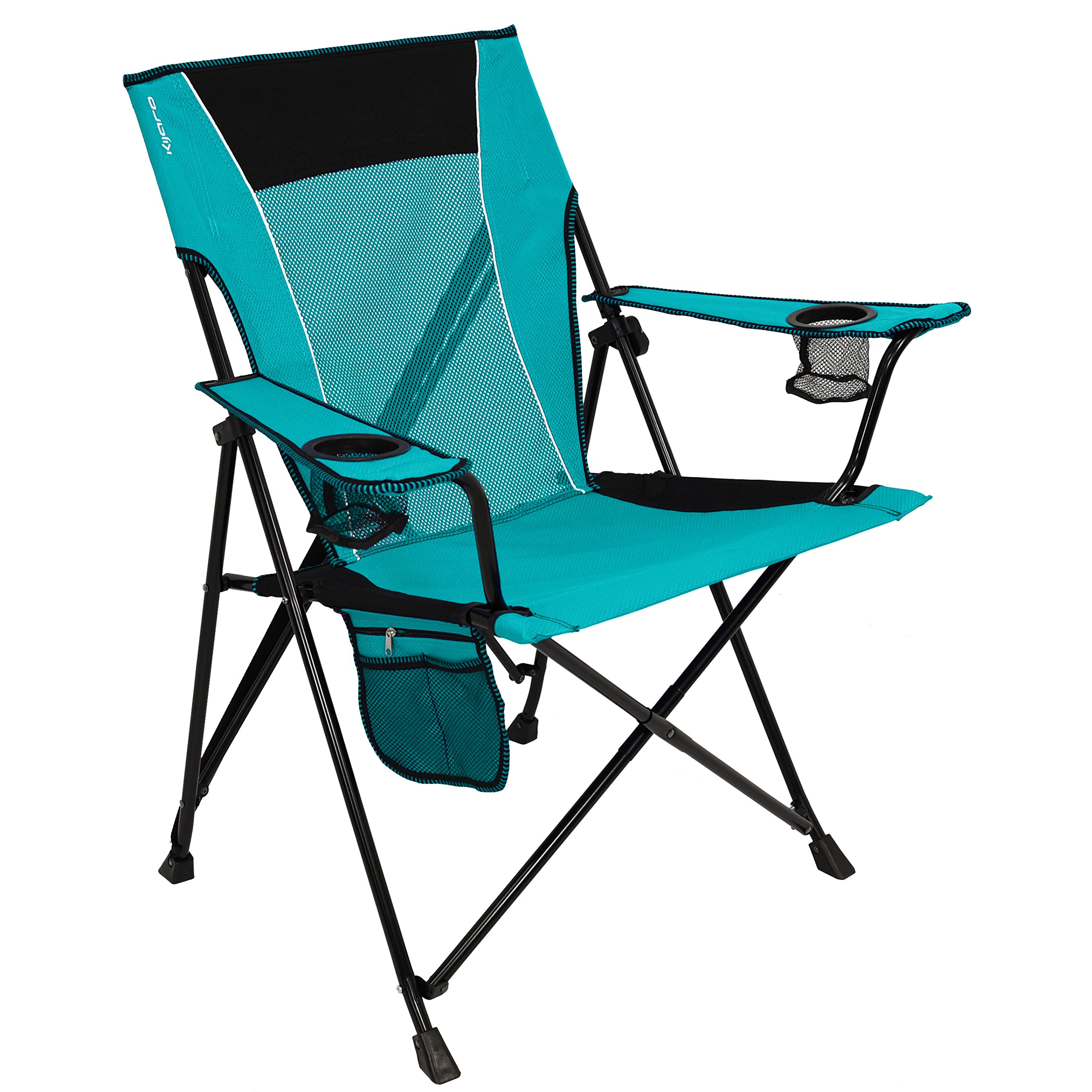 Kijaro Dual Lock Portable Camping Chairs - Enjoy the Outdoors with a Versatile Folding Chair, Sports Chair, Outdoor Chair & Lawn Chair - Dual Lock Feature Locks Position – Kawachi Purple