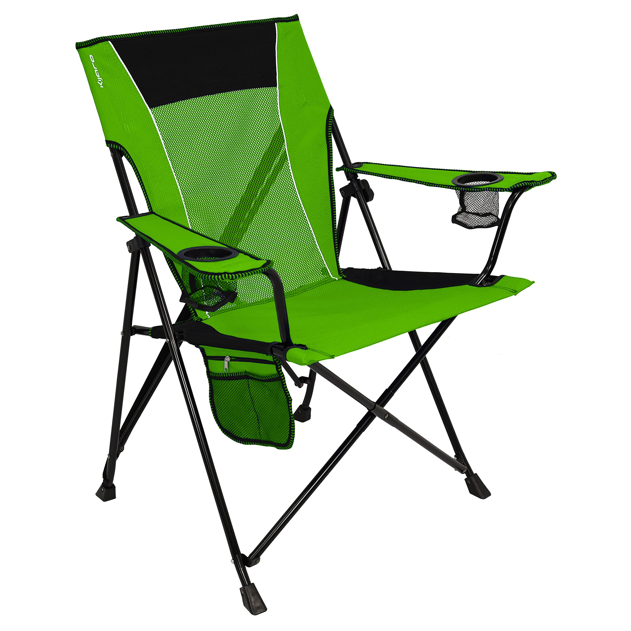 Kijaro Dual Lock Portable Camping Chairs - Enjoy the Outdoors with a Versatile Folding Chair, Sports Chair, Outdoor Chair & Lawn Chair - Dual Lock Feature Locks Position – Kawachi Purple