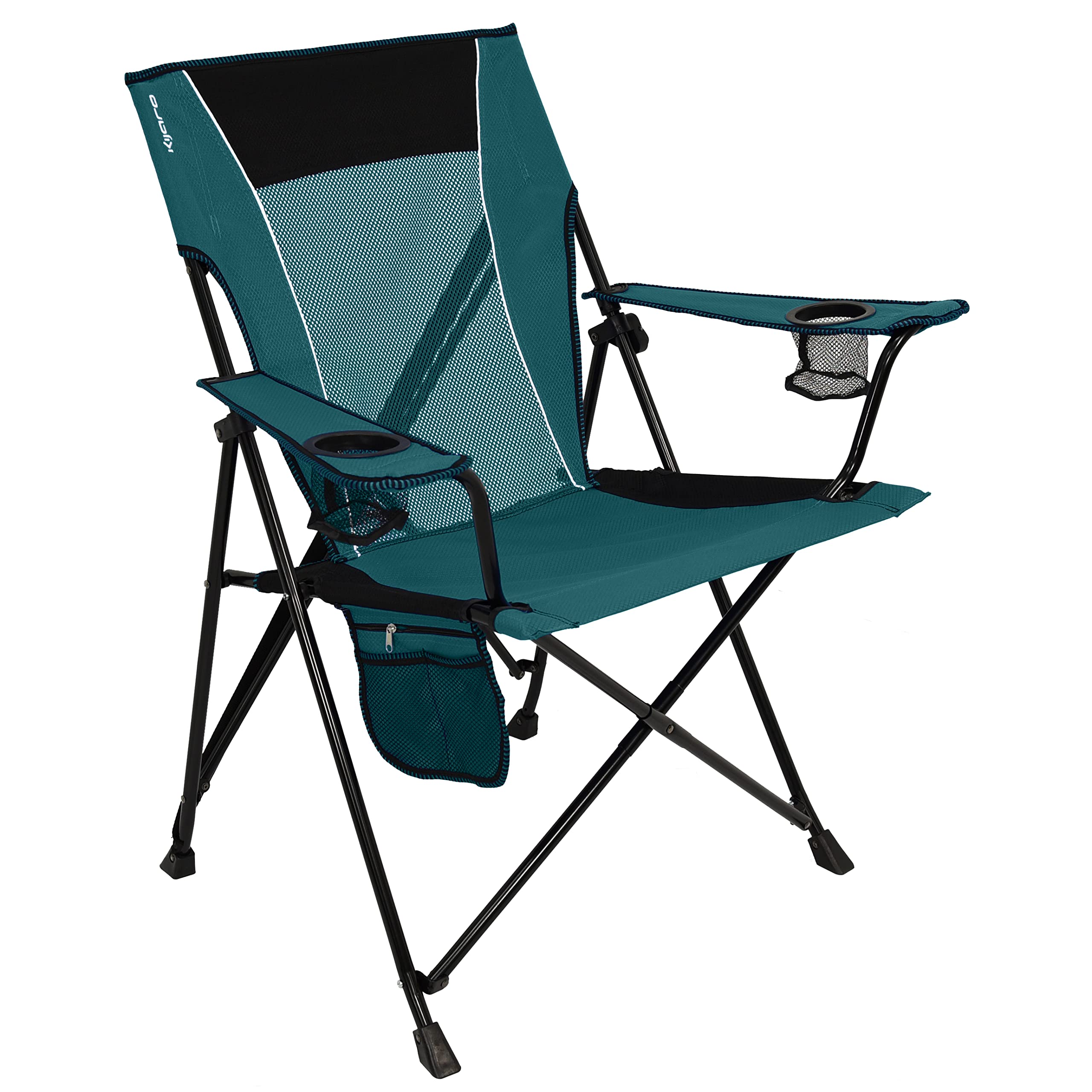 Kijaro Dual Lock Portable Camping Chairs - Enjoy the Outdoors with a Versatile Folding Chair, Sports Chair, Outdoor Chair & Lawn Chair - Dual Lock Feature Locks Position – Kawachi Purple