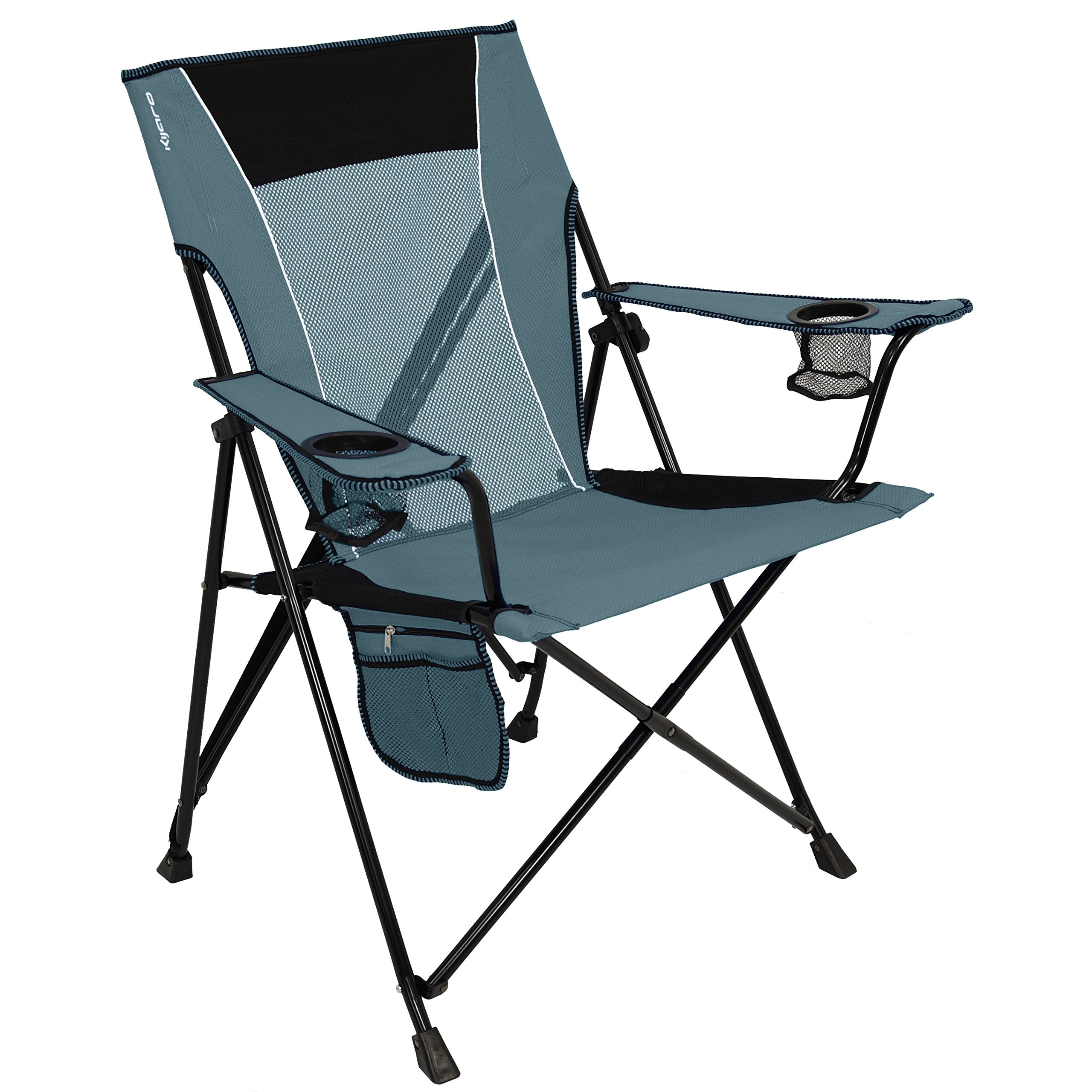 Kijaro Dual Lock Portable Camping Chairs - Enjoy the Outdoors with a Versatile Folding Chair, Sports Chair, Outdoor Chair & Lawn Chair - Dual Lock Feature Locks Position – Kawachi Purple